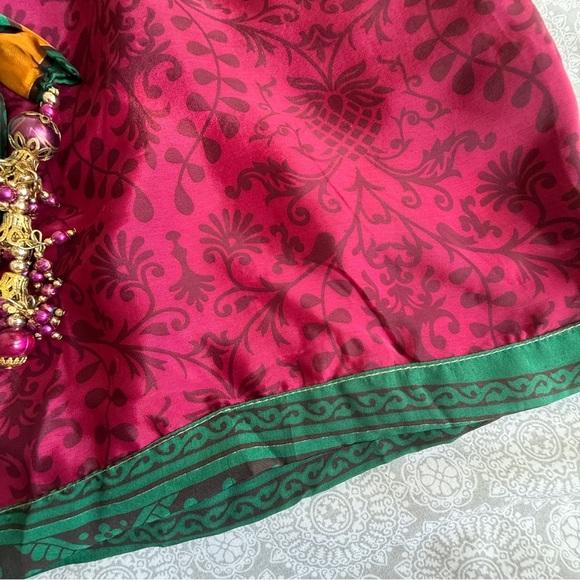 Junglee Billee Boho Festival Shorts with Tassel Beads Size L/XL NWT - Picture 5 of 11